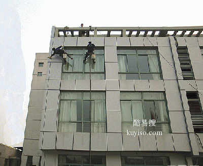广州增城区荔城外墙清洗公司，大厦墙面清洁，蜘蛛人外墙清洗