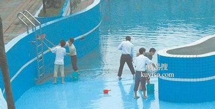 广州达明水池清洗公司有效清洁水池，水泥水池去除泥污