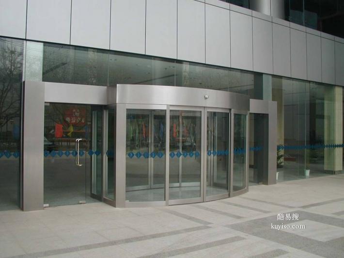 地弹簧玻璃门感应自动门安装厂家 北京维修不锈钢自动门