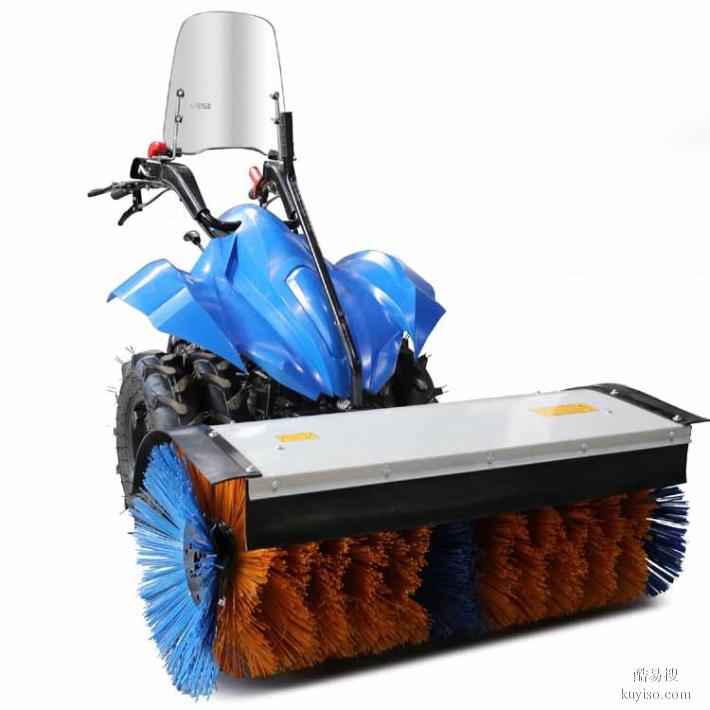 大型手扶式扫雪机大功率机型,扫雪剪草多用型扫雪机