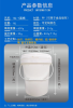 透明塑料圆桶,防水涂料桶,20kg仿石漆桶