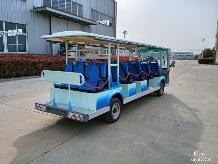 17座電動(dòng)觀光敞篷車廠家-景區(qū)游覽觀光接待車
