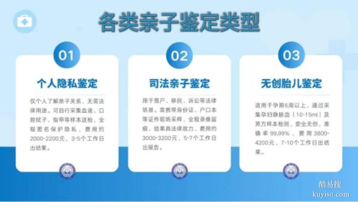當(dāng)陽(yáng)市本地經(jīng)驗(yàn)豐富的正規(guī)親子鑒定機(jī)構(gòu)匯總