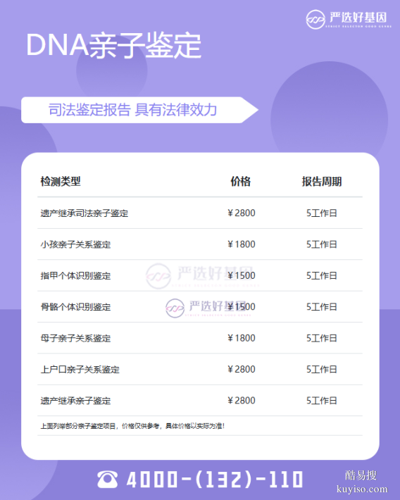 鑒定無憂!深圳正規(guī)親子鑒定中心推薦(附親子鑒定價格表)
