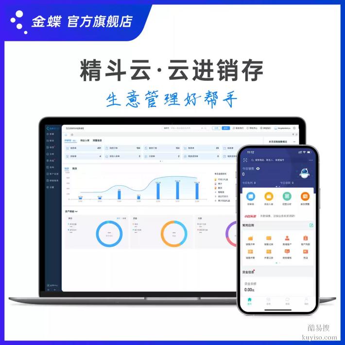 金蝶精斗云V3 進(jìn)銷存系統(tǒng) 軟件業(yè)財(cái)一體化客戶管理軟件