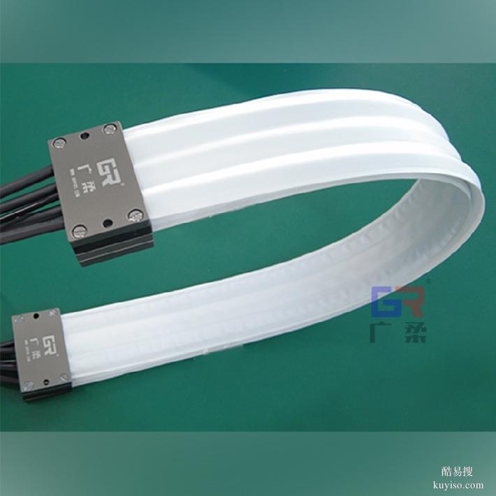 替代cps無(wú)塵拖鏈鐵氟龍無(wú)塵拖鏈源頭廠家廣柔防靜電拖鏈