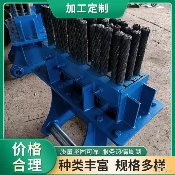 新余溫建仰拱鋼刷不易斷絲,工程隧底清理刷