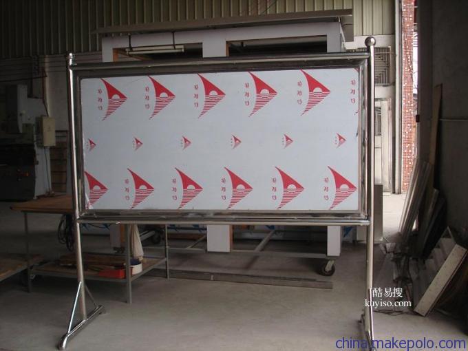 北京西城区订做宣传栏展架焊接安装不锈钢定制公告栏