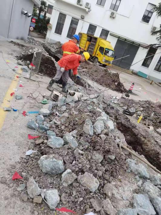 上海管道开挖公司 上海雨污合流改造分流 上海管道安装铺设