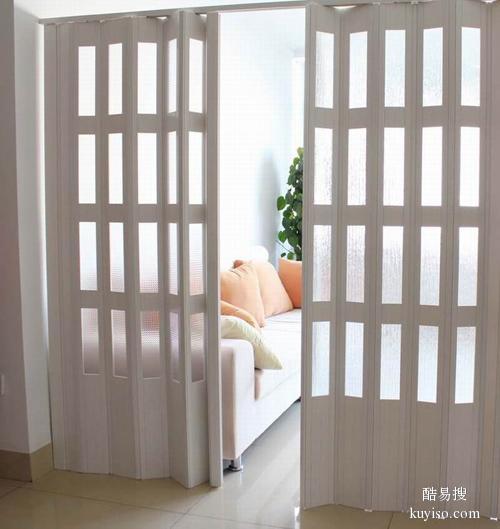 珠海折叠门PVC折叠门 广州PVC推拉门厨房客厅隔断折叠门