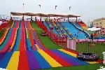 四川专业生产无动力游乐设备，定制滑梯，幼儿园配套，淘气堡厂家