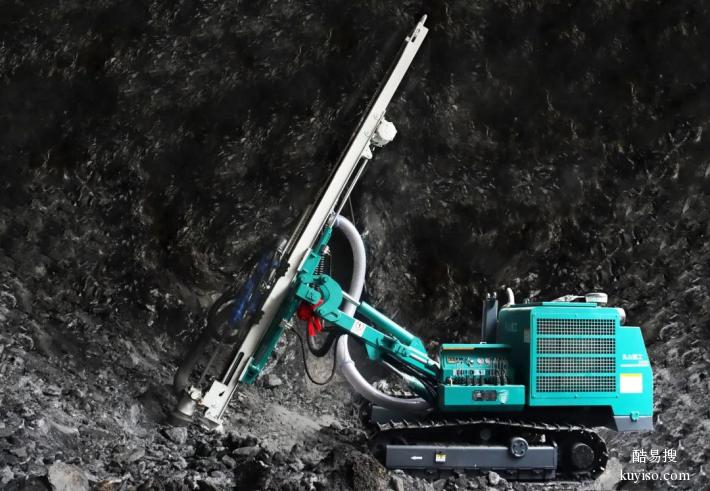 湖北恩施 矿山开采设备KS168 履带式集尘潜孔钻机