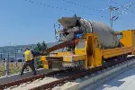 出售轨道混凝土罐车厂家轨道水泥罐车