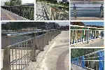 肇庆河道造型铁艺栏杆 汕尾不锈钢桥梁护栏 定制梅州景区防护栏