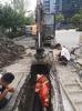 杭州滨江区彩虹城附近化粪池清理 河道清淤 园区排水管网开挖改造