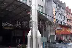 城市雕塑手工火箭,航天卫星雕塑