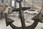 船锚户外雕塑,船锚不锈钢景观雕塑大全