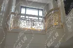 铝艺护栏楼梯铜楼梯艺扶手室内护栏