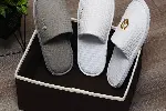 延安酒店一次性用品批发定制渭南一次性拖鞋厂家发货。